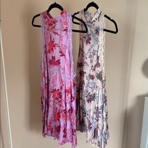 Set of two Free People dresses